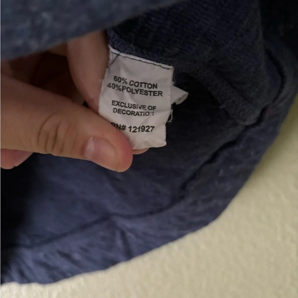 johnnie-O Los Angeles Angels Women's Navy Kennedy Slub Half-Zip Sweatshirt-Small - Picture 3 of 6